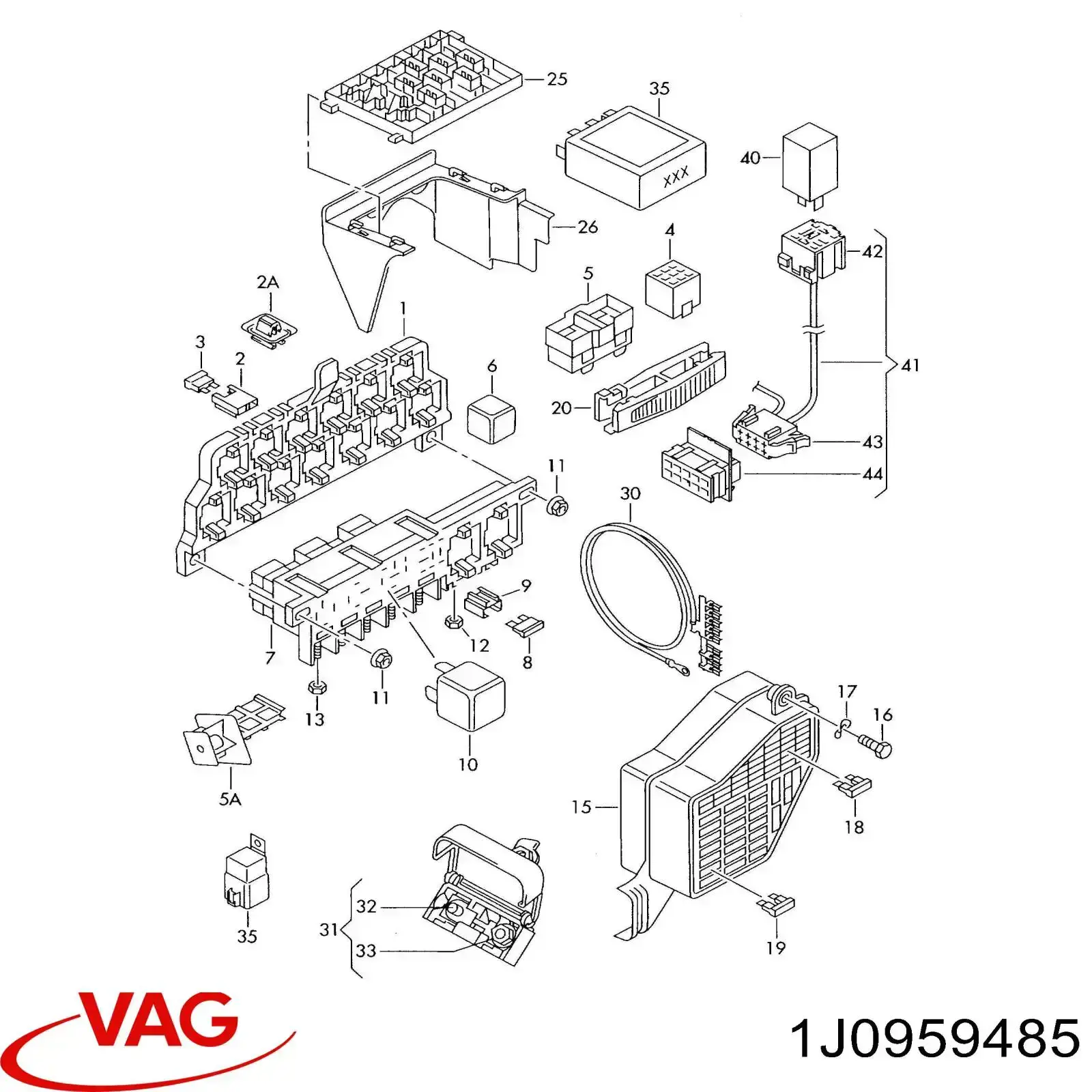  VAG 1J0959485 цена, от 20.32 USD