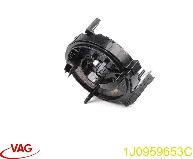 1J0959653C VAG кольцо airbag контактное, шлейф руля