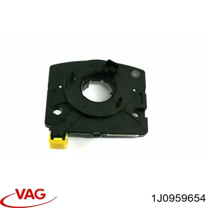 1J0959654 VAG anel airbag de contato, cabo plano do volante