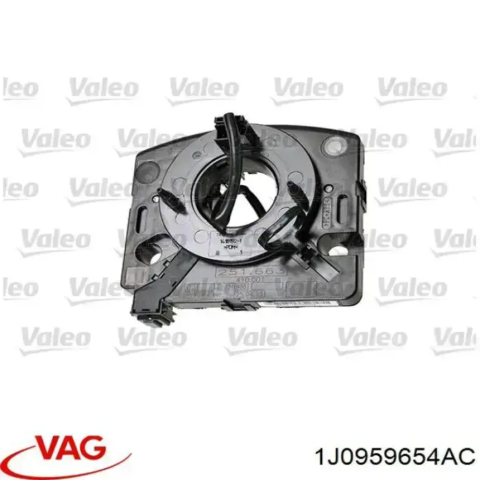 Шлейф руля 1J0959654AC VAG