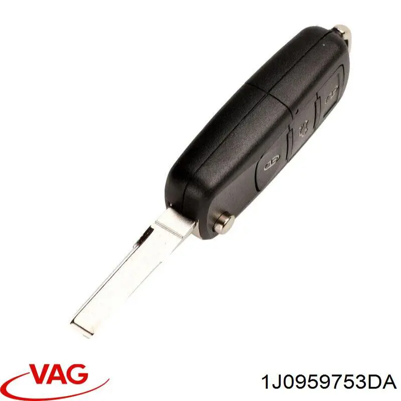 Брелок управления сигнализацией VAG 1J0959753AH цена, от 23.45 USD