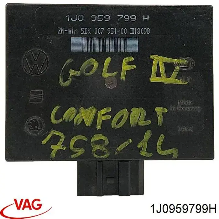 Купить 1J0959799H VAG Блок комфорта