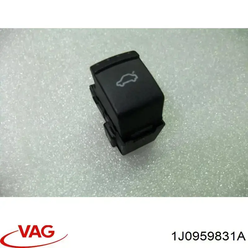 1J0959831A VAG кнопка салона привода крышки багажника (двери 3/5-й (ляды)