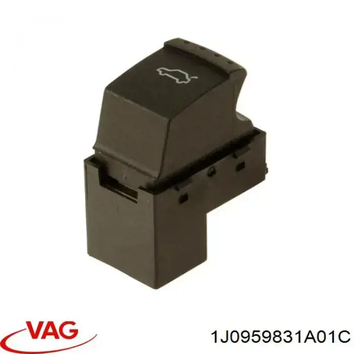 Botão de salão de acionamento de tampa de porta-malas (de 3ª/5ª porta (de tampa de alcapão) para Volkswagen Passat (B5, 3B3)