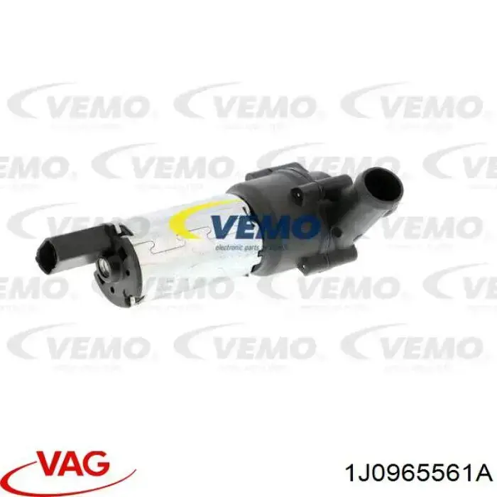1J0965561A VAG Водяной насос охлаждения электрический дополнительный
