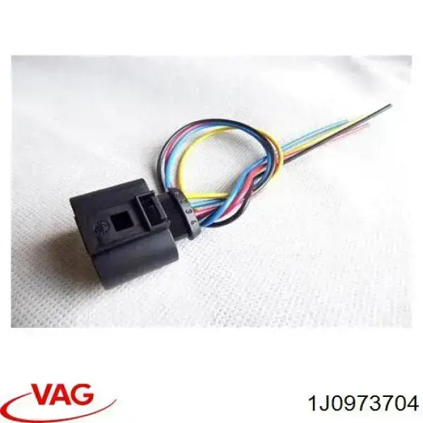 Conector sensor de presión de combustible 1J0973704 VAG