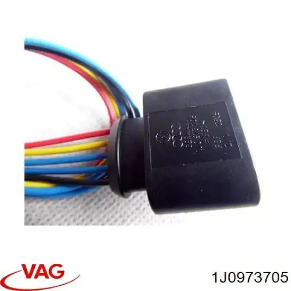 Разъем (фишка) датчика расхода воздуха 1J0973705 VAG