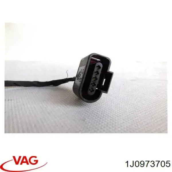 1J0973705 VAG Разъем (фишка) датчика расхода воздуха
