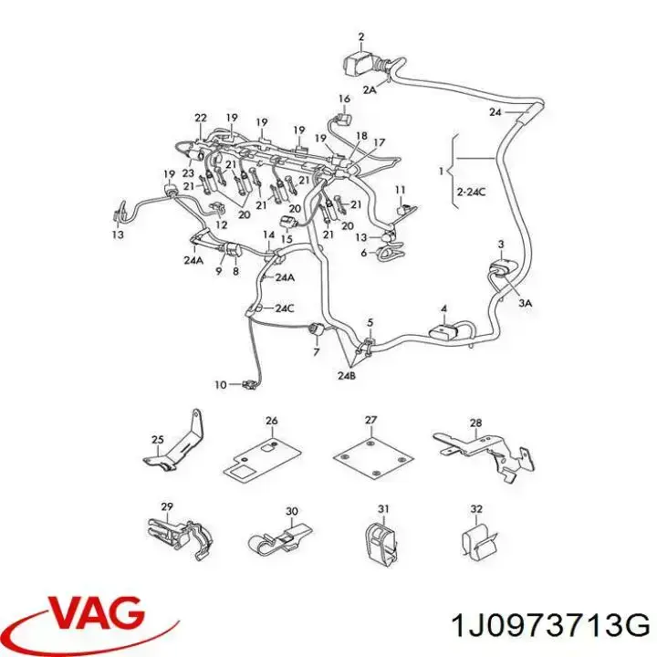 1J0973713G VAG 