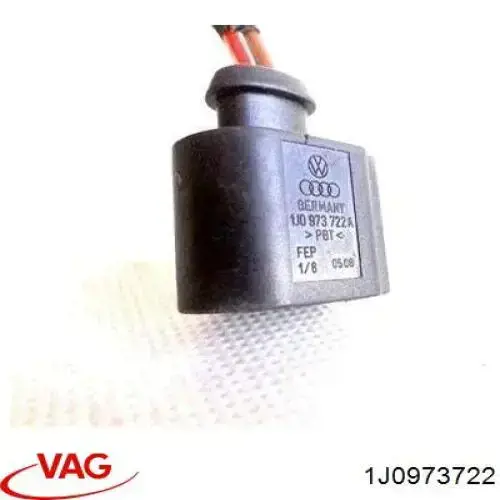 1J0973722 VAG Разъем (фишка) противотуманной фары