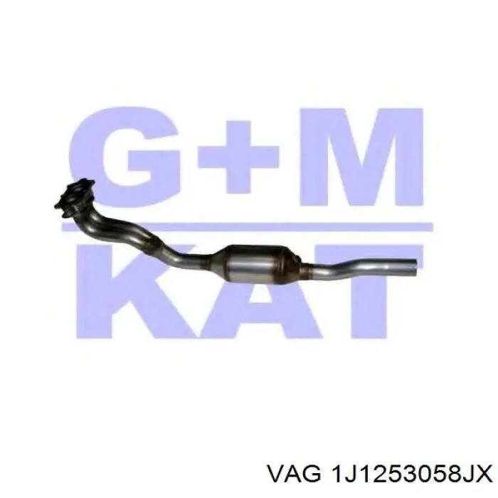 Каталитический нейтрализатор отработавших газов VAG 1J1253058JX цена, от 214.48 USD