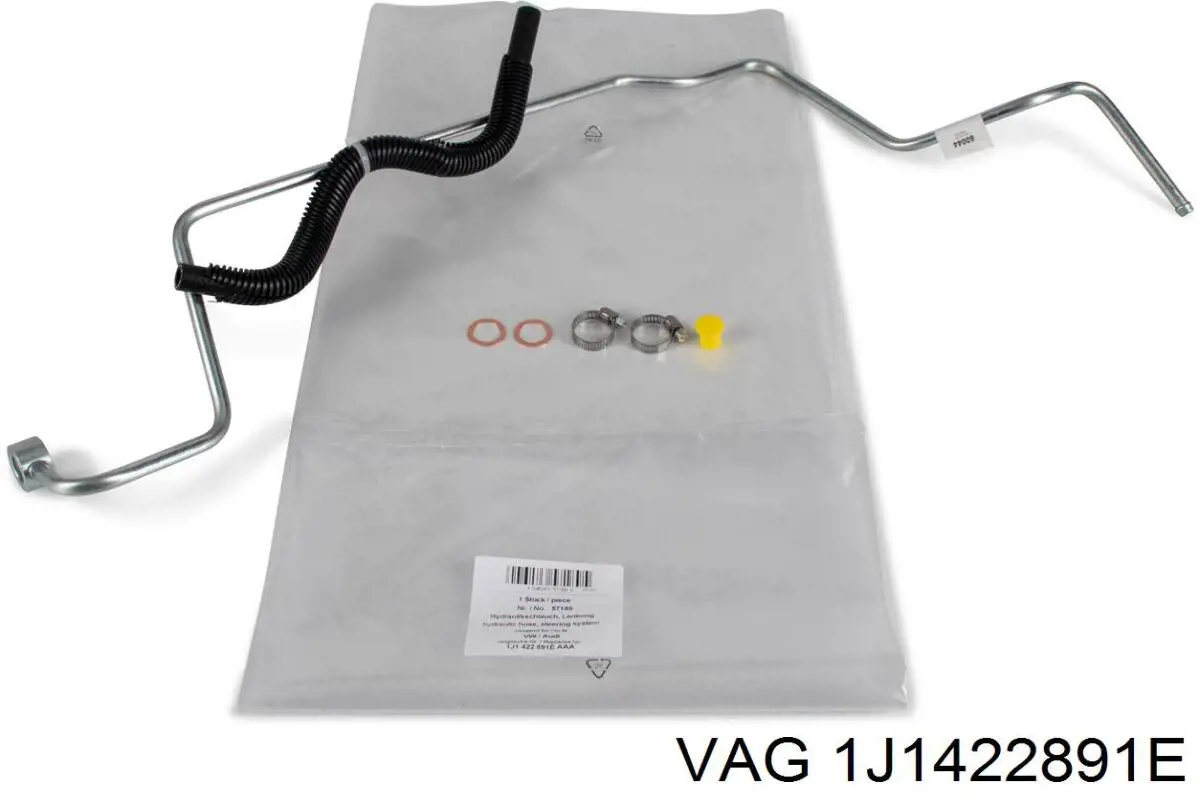 Шланг ГУР низкого давления, от рейки (механизма) к бачку VAG 1J1422891E цена, от 25.34 USD