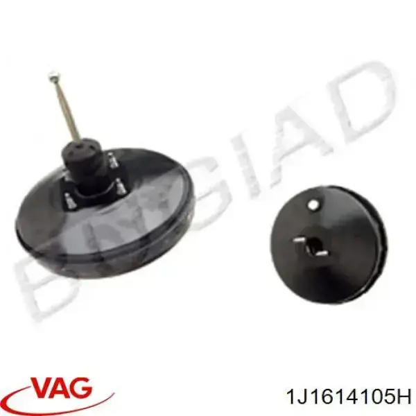 1J1614105H VAG Усилитель тормоза вакуумный