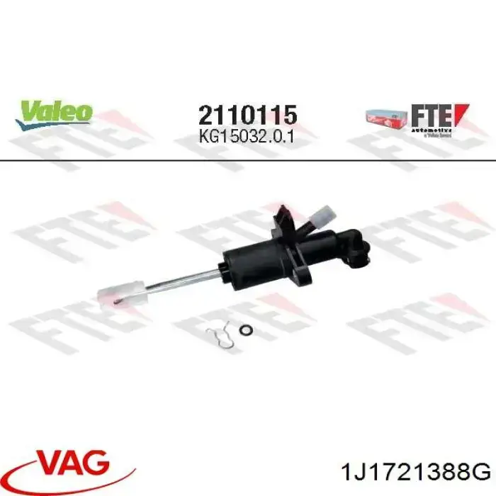 Купить 1J1721388G VAG Главный цилиндр сцепления