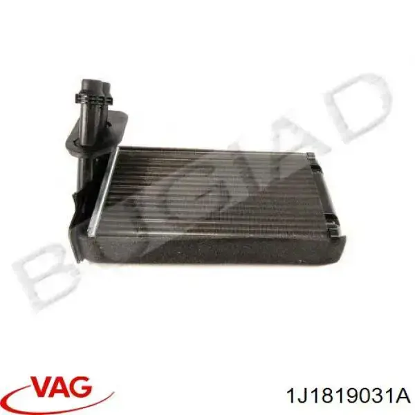 Купить 1J1819031A VAG Радиатор печки