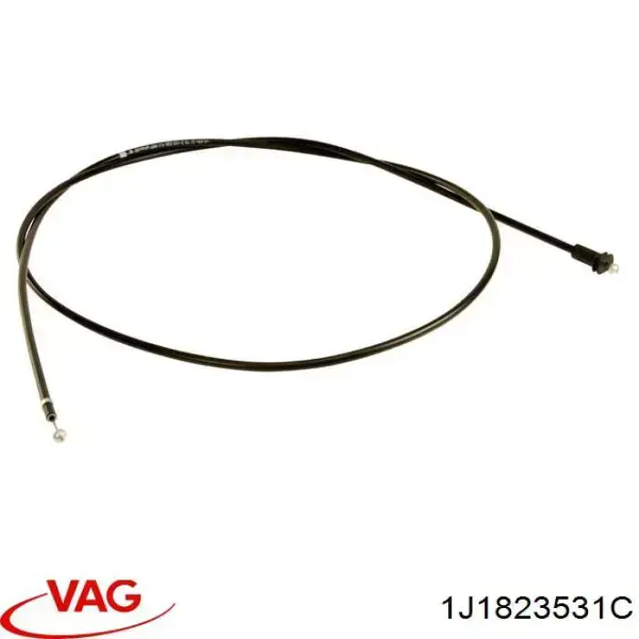 Трос открывания капота 1J1823531C VAG