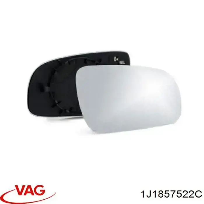 Стекло зеркала заднего вида, правого VAG 1J1857522C цена, от 5.51 USD