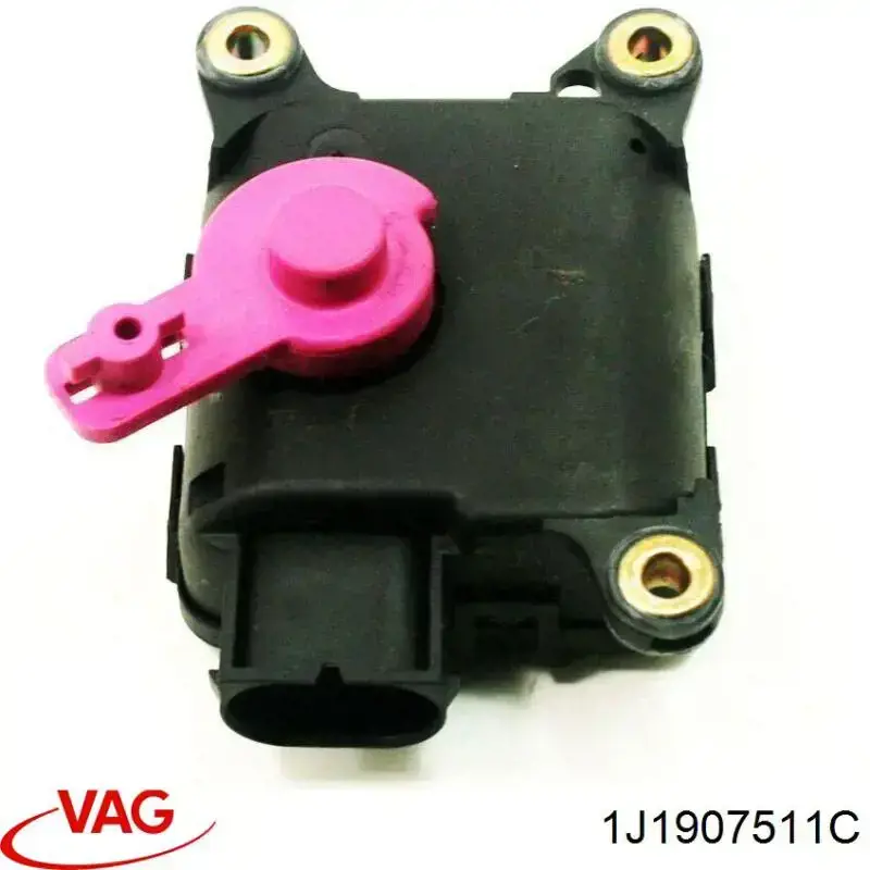 Привод заслонки печки 1J1907511C VAG
