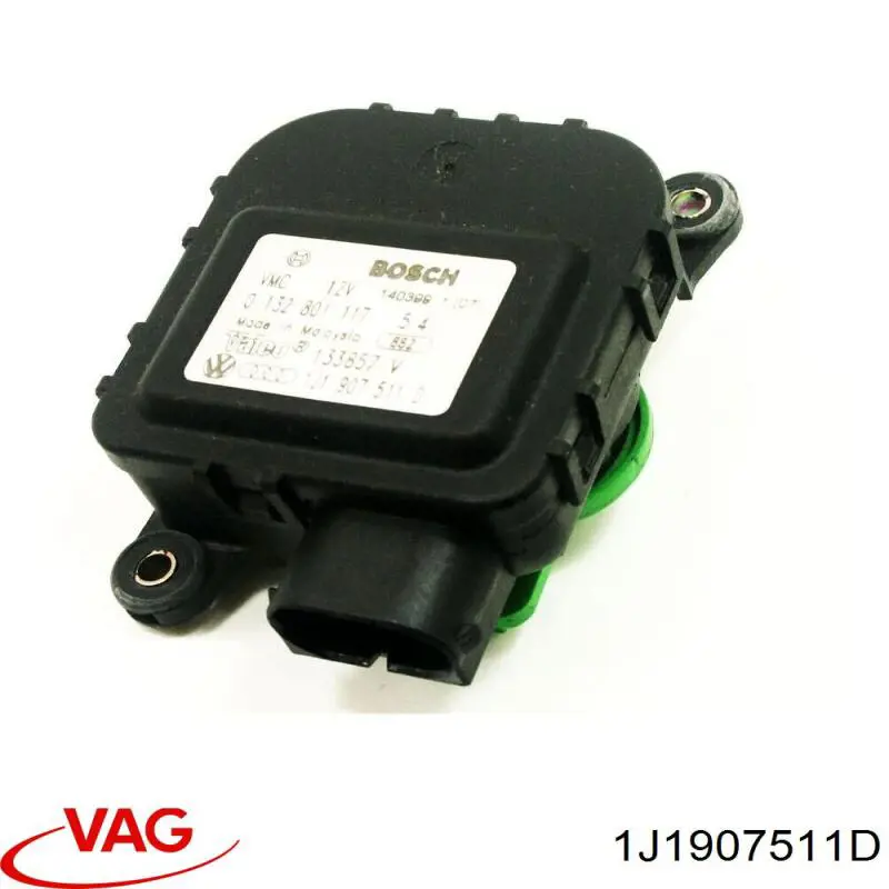 Привод заслонки печки 1J1907511D VAG