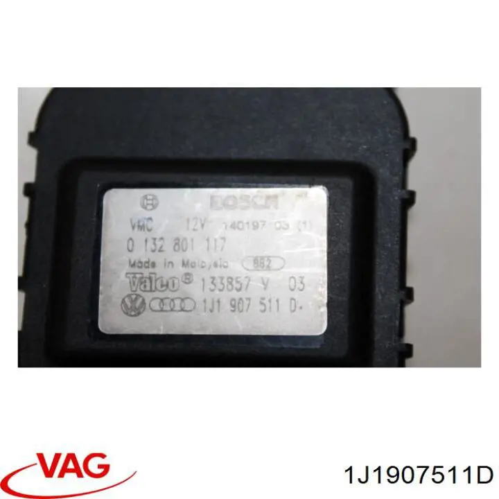 Мотор заслонки печки VAG 1J1907511D цена, от 11.48 USD