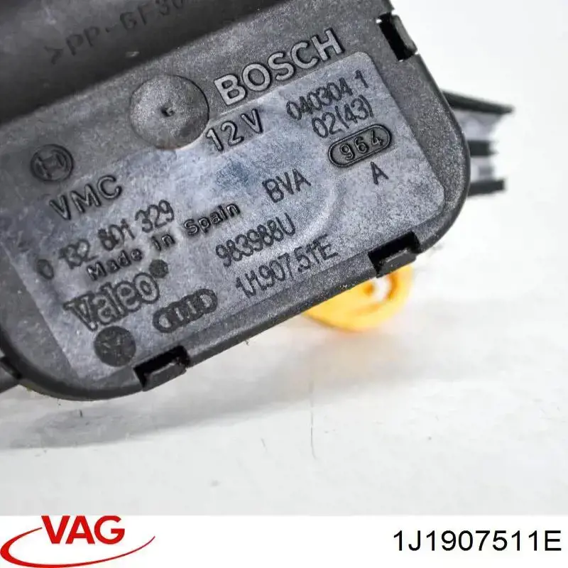 Привод заслонки печки VAG 1J1907511E