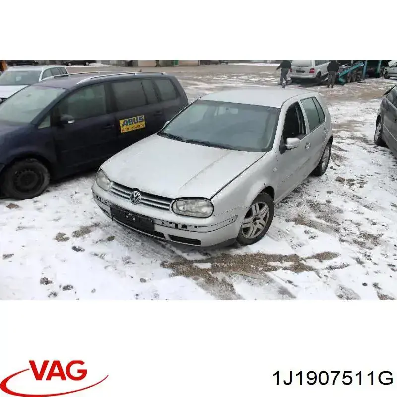 Привод заслонки печки 1J1907511G VAG