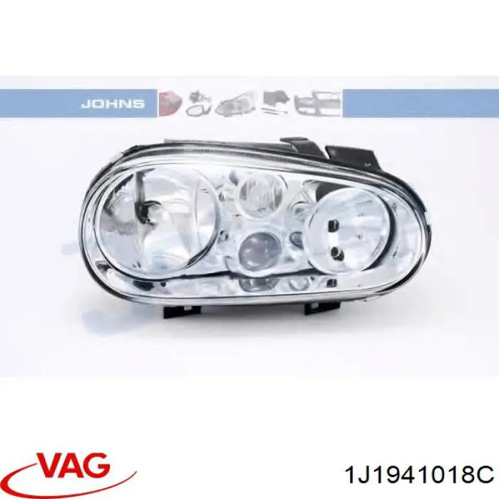 Правая блок фара VAG 1J1941018C цена, от 77.40 USD