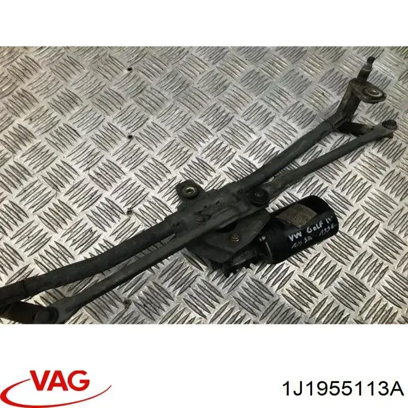 Купить 1J1955113A VAG Мотор стеклоочестителя