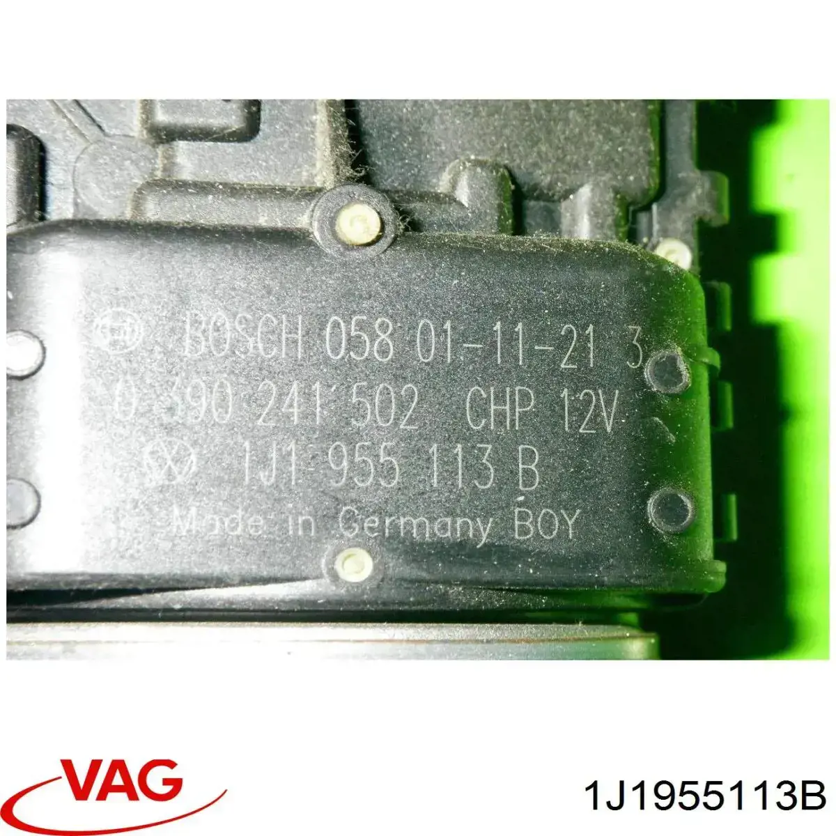 Купить 1J1955113B VAG Мотор стеклоочестителя