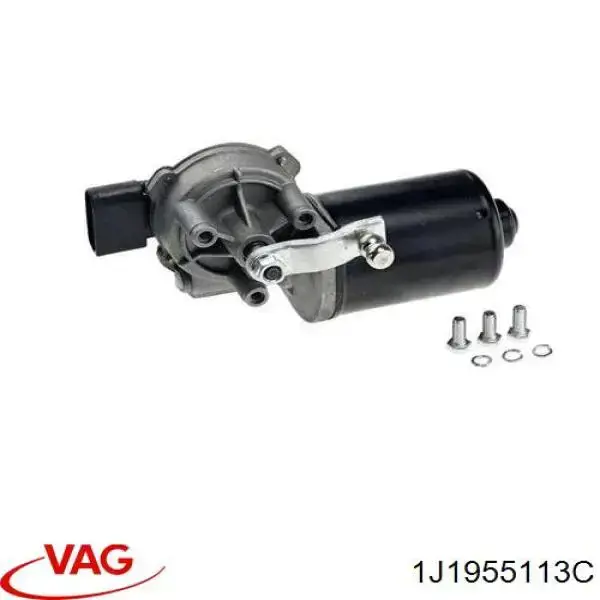 Купить 1J1955113C VAG Мотор стеклоочестителя
