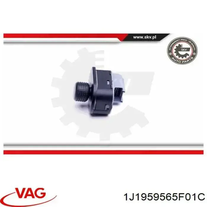Регулятор зеркал VAG 1J1959565F01C
