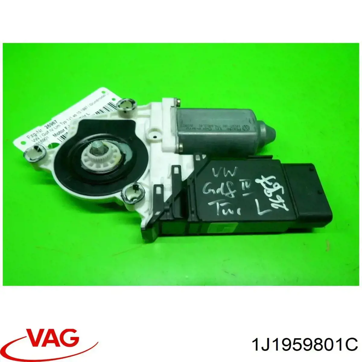Купить 1J1959801C VAG Мотор стеклоподъемника двери передней левой