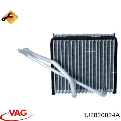 Радиатор испарителя кондиционера VAG 1J2820024A цена, от 87.83 USD