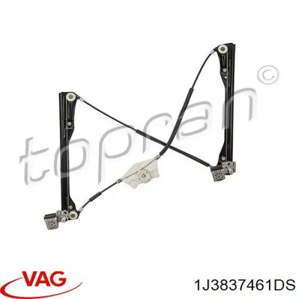 Купить 1J3837461DS VAG Подъемник механический ветрового стекла
