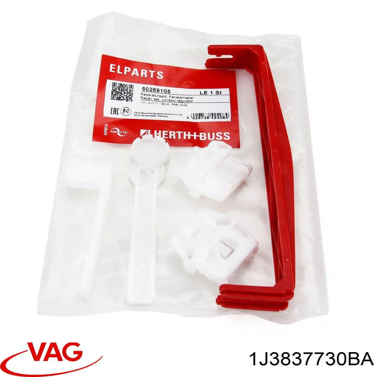 Купить 1J3837730N VAG Стеклоподъемник (механизм перемещения стекла)
