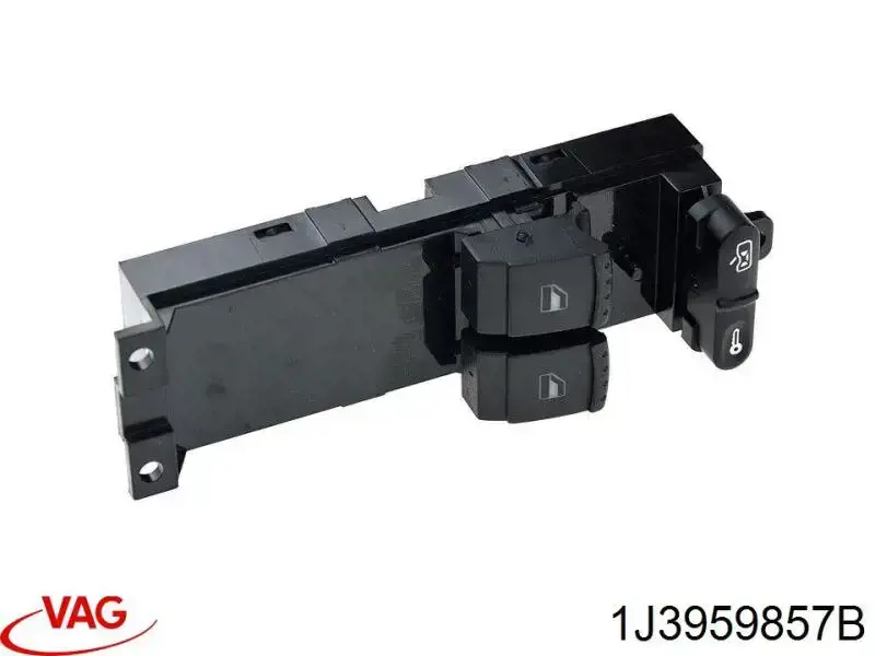 1J3959857B VAG кнопочный блок управления стеклоподъемником передний левый