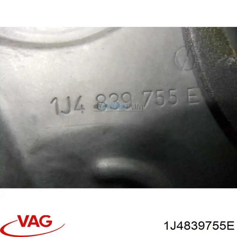 Купить 1J4839755E VAG Мотор стеклоподъемника двери задней левой
