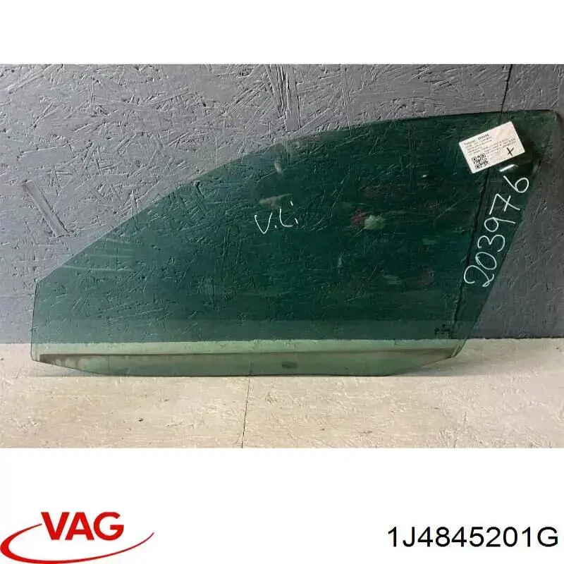 1J4845201C VAG стекло двери передней левой