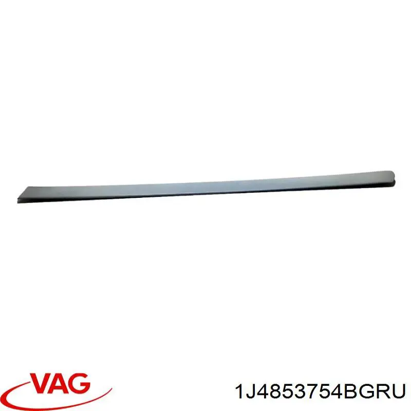Купить 1J4853754BGRU VAG Молдинг двери задней правой