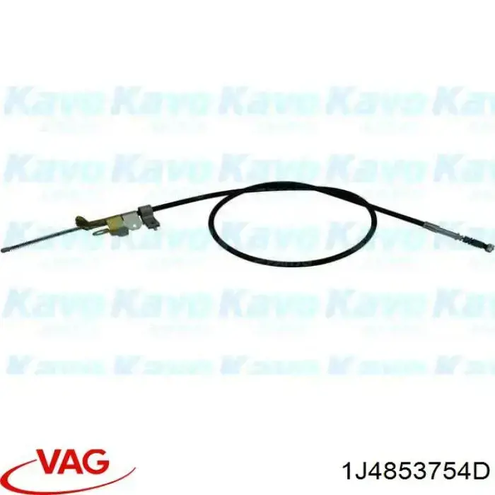 Купить 1J4853754D VAG Молдинг двери задней правой