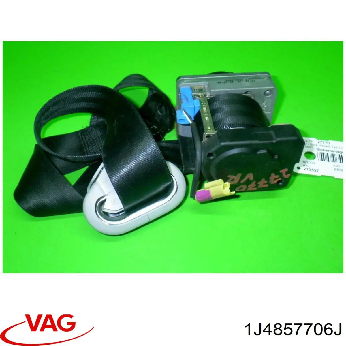 Ремень безопасности передний правый VAG 1J4857706J цена, от 11.77 USD