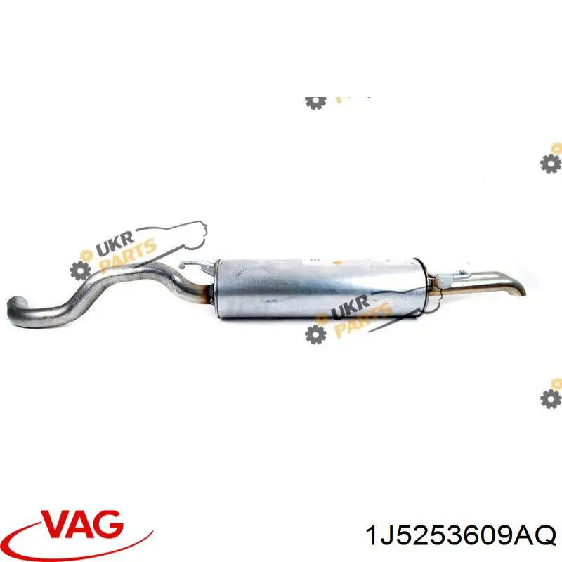 Выхлоп задний VAG 1J5253609AQ цена, от 136.42 USD