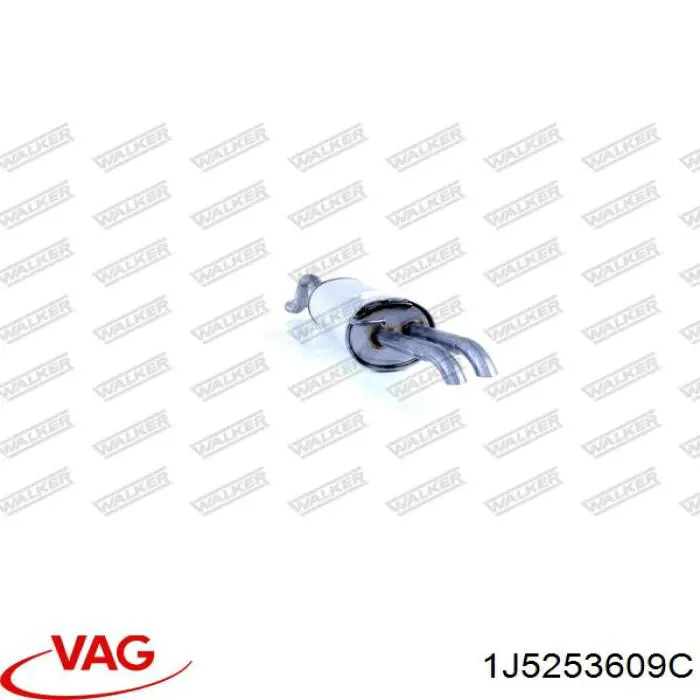 Глушитель  VAG 1J5253609C