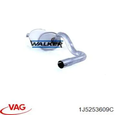 Глушитель задний 1J5253609C VAG