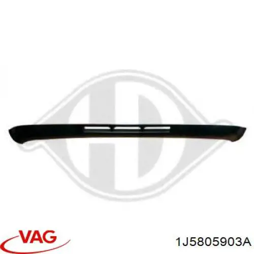 Спойлер переднего бампера VAG 1J5805903A цена, от 13.94 USD