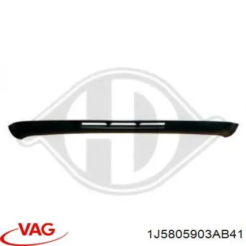 Спойлер переднего бампера Signeda PVW02012KSA цена, от 13.64 USD