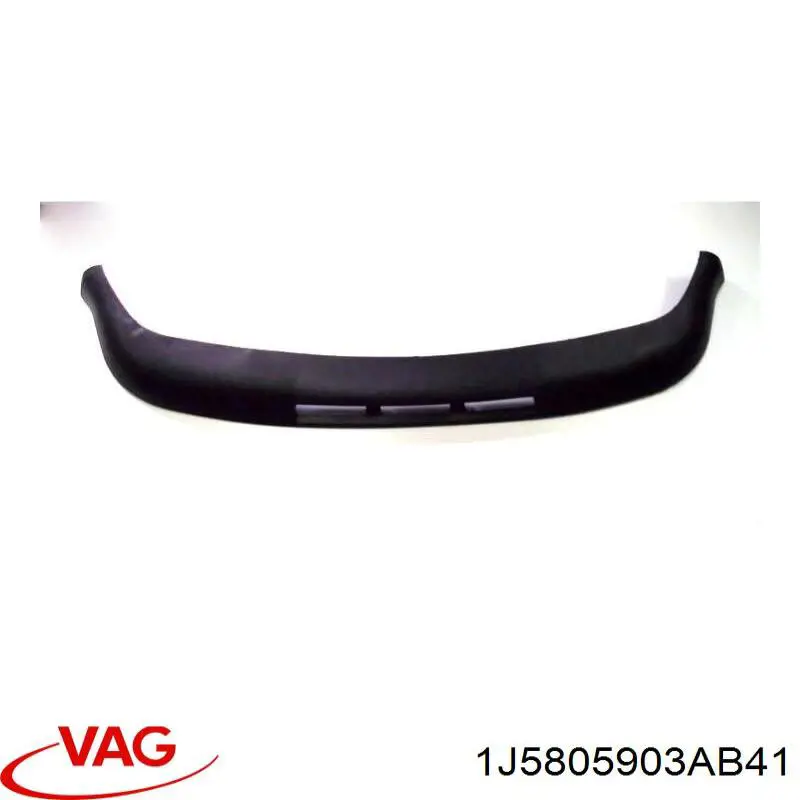 Губа бампера фольксваген. VAG 5g0805904d041 спойлер
