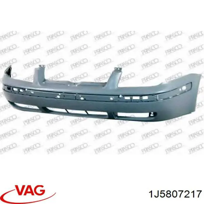 1J5807217 VAG Бампер передний в сборе