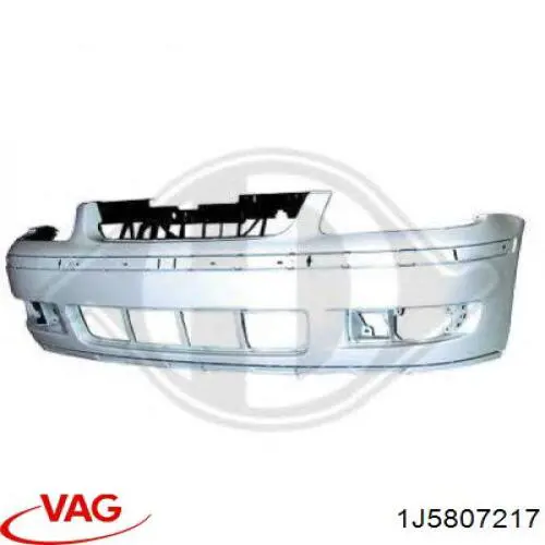 Купить 1J5807217 VAG Буфер (бампер) передний