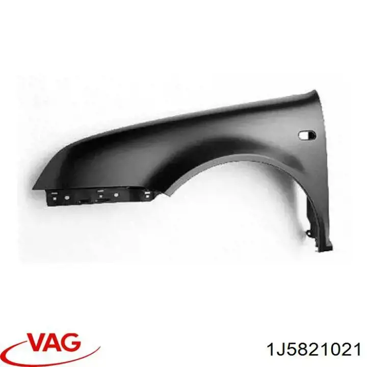 Купить 1J5821021 VAG Крыло переднее левое